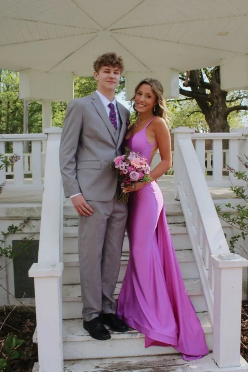 Sheath Sweetheart Satin Draped Floor-Length Prom Dress - Chloe Dress