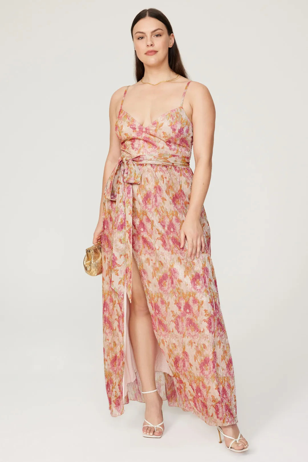 A-Line V-Neck Floor-Length Prom Dress - Chloe Dress