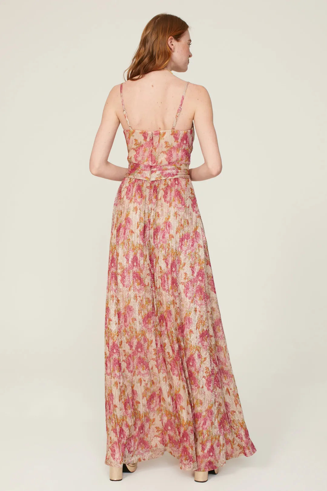 A-Line V-Neck Floor-Length Prom Dress - Chloe Dress
