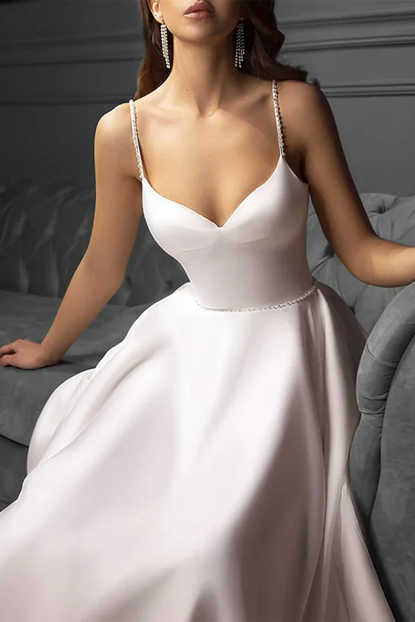 Tea-Length Wedding Dress - Chloe Dress