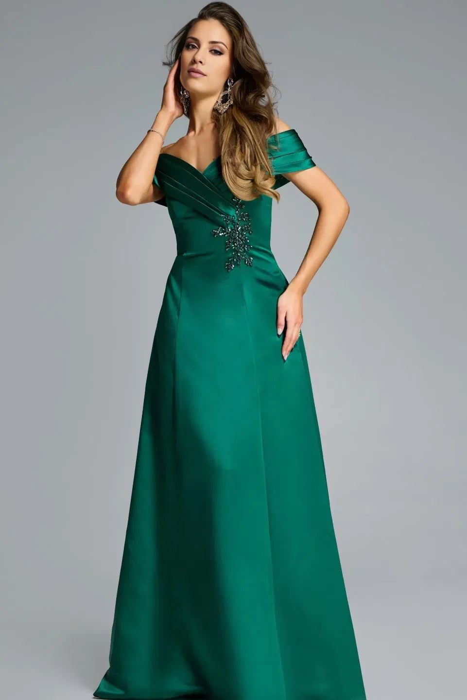 A-Line Floor-Length Evening Dress - Chloe Dress