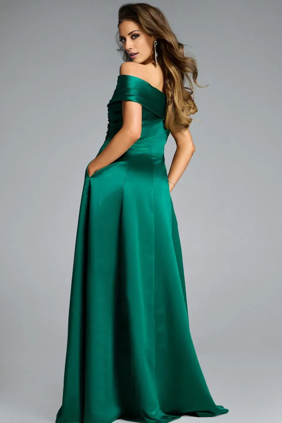 A-Line Floor-Length Evening Dress - Chloe Dress