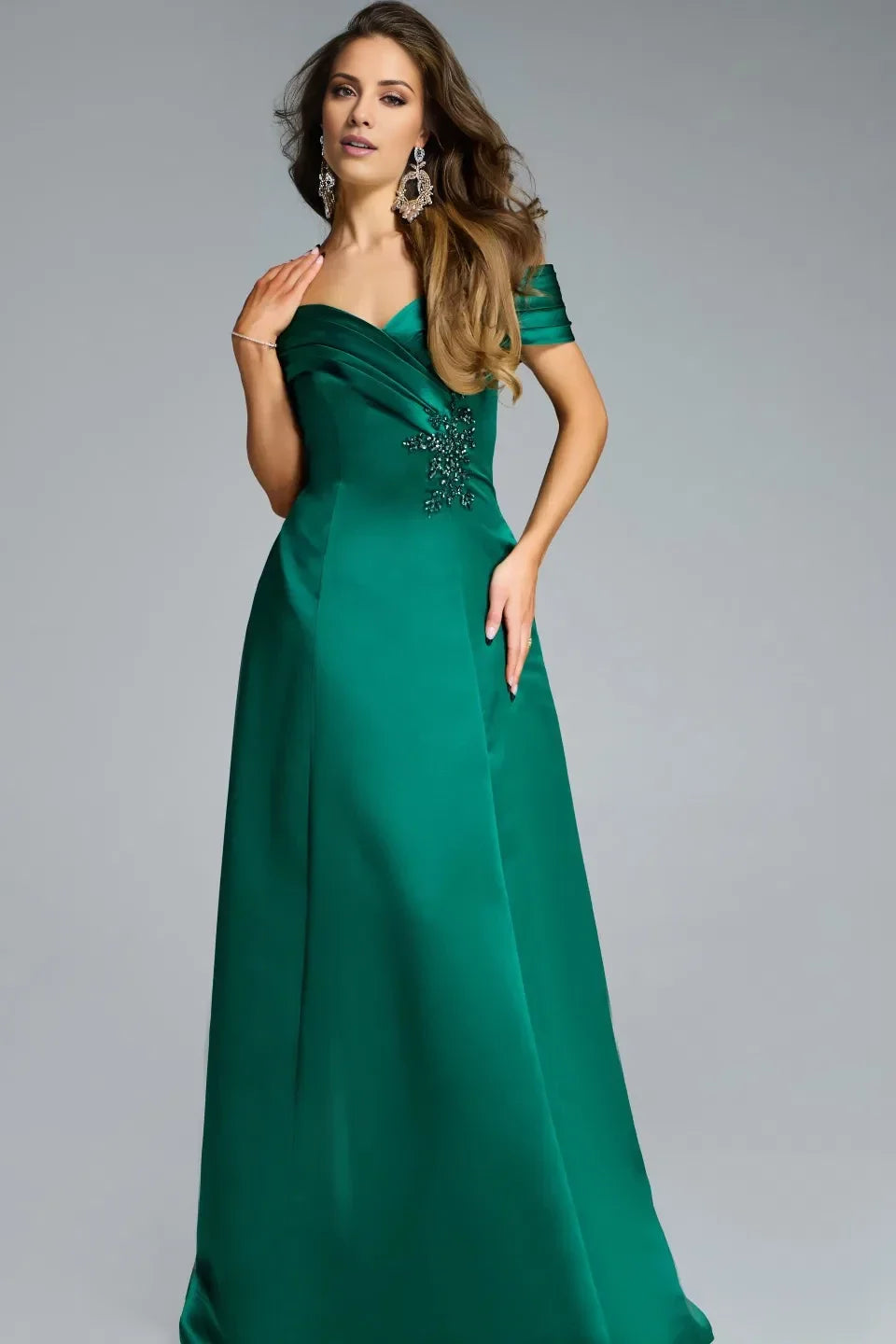A-Line Floor-Length Evening Dress - Chloe Dress