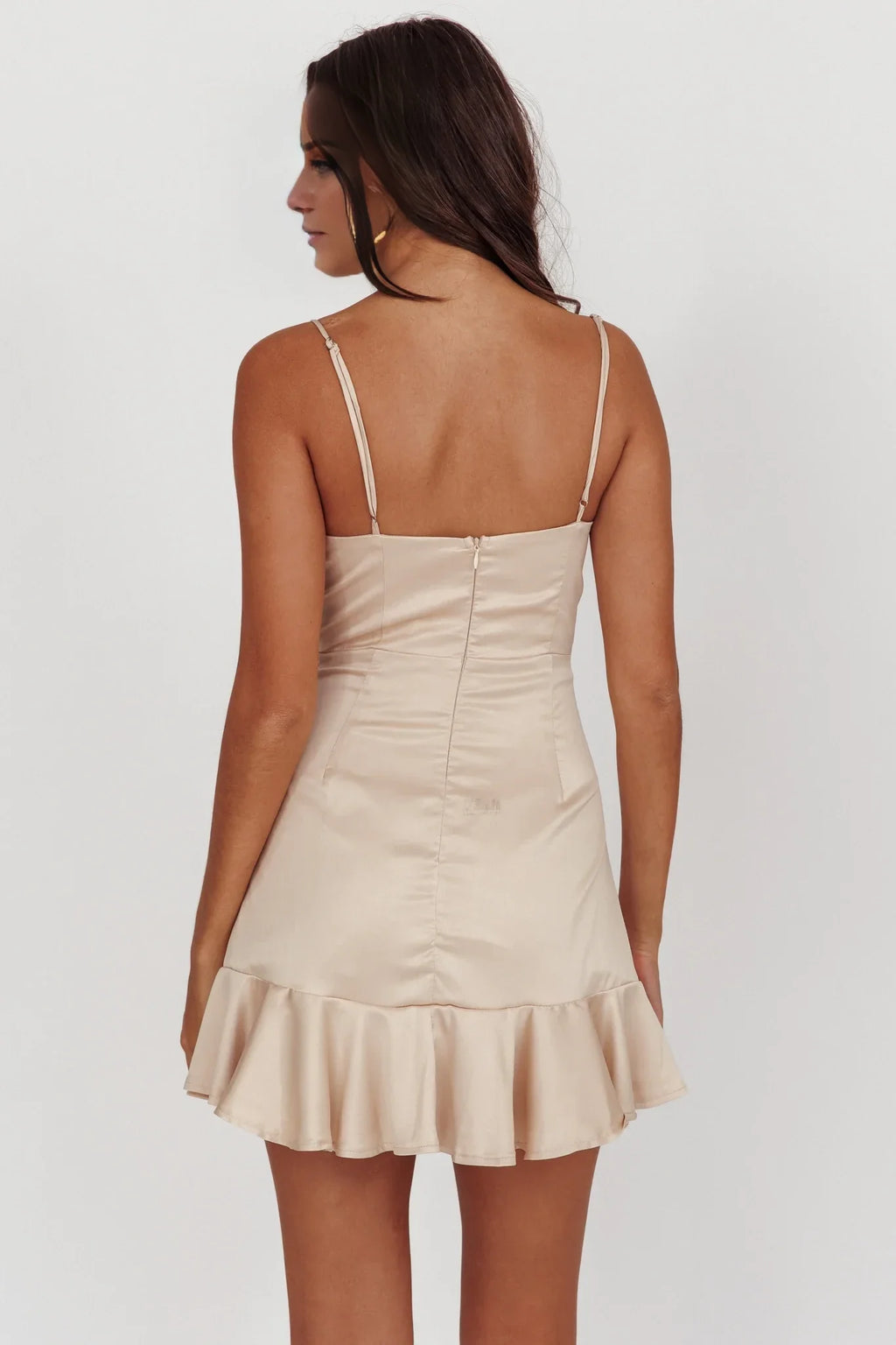 A-Line V-Neck Sleeveless Mini Homecoming Dress - Chloe Dress