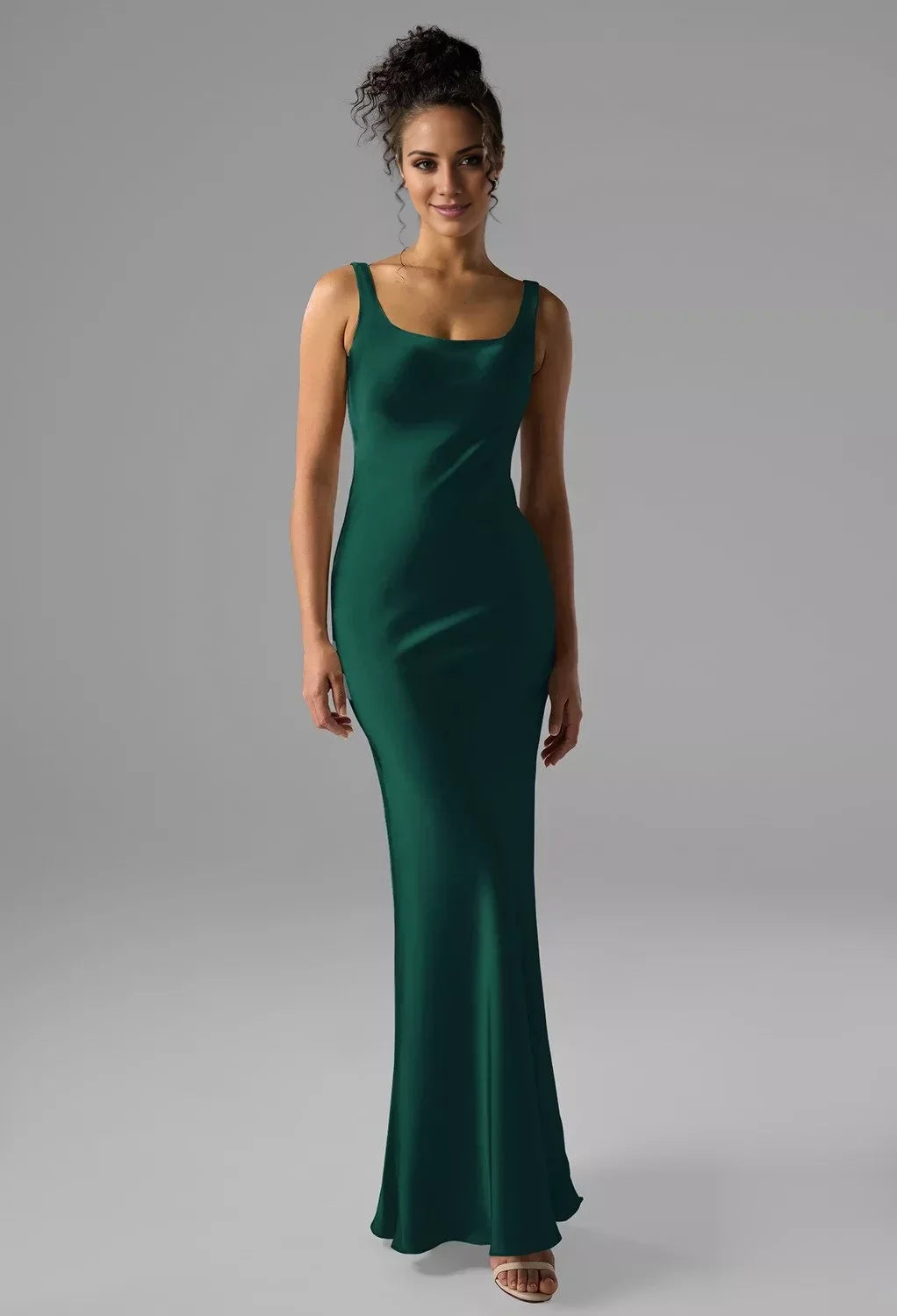 Mermaid Sleeveless Backless Floor-Length Wedding Dress - Chloe Dress
