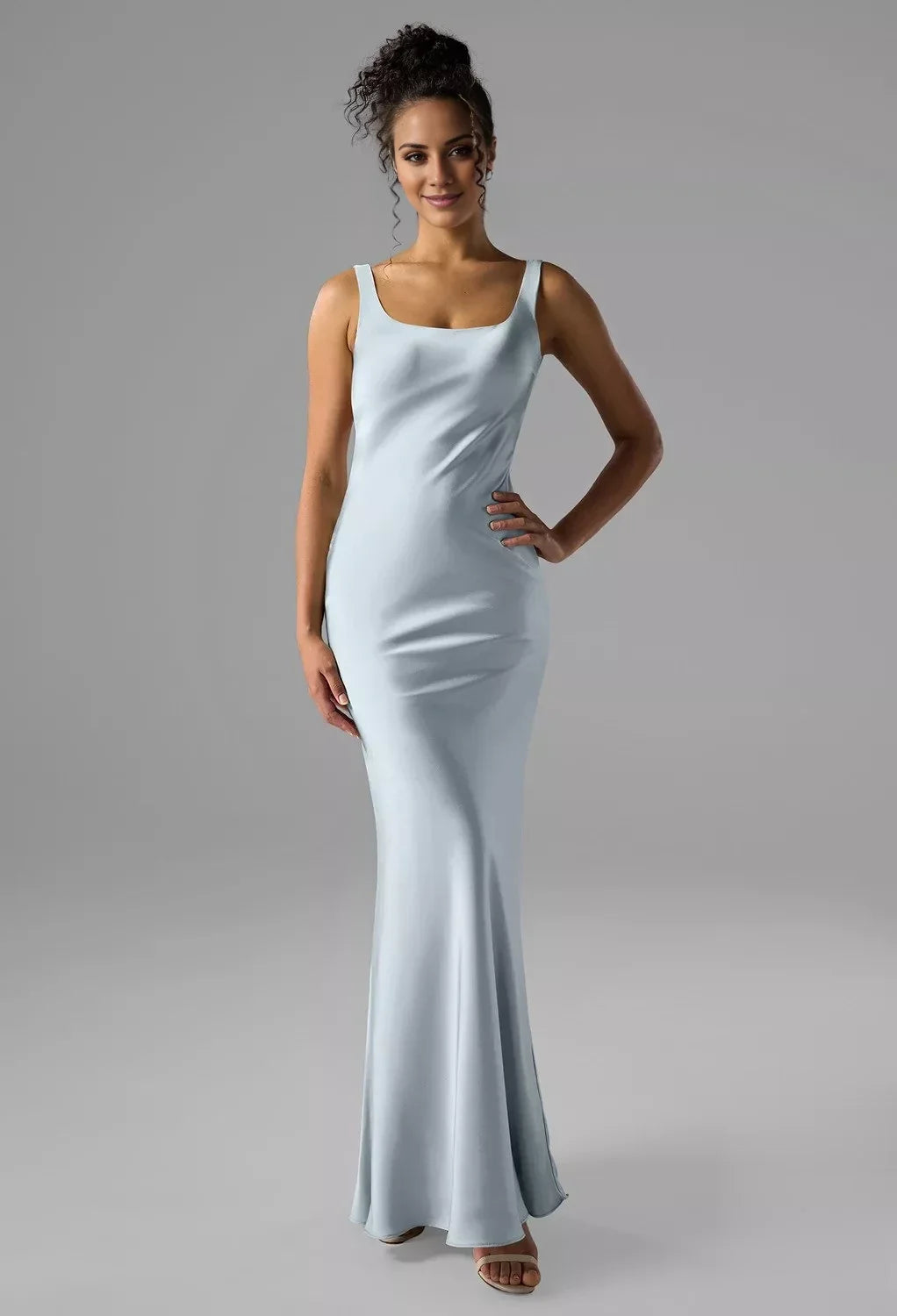 Mermaid Sleeveless Backless Floor-Length Wedding Dress - Chloe Dress