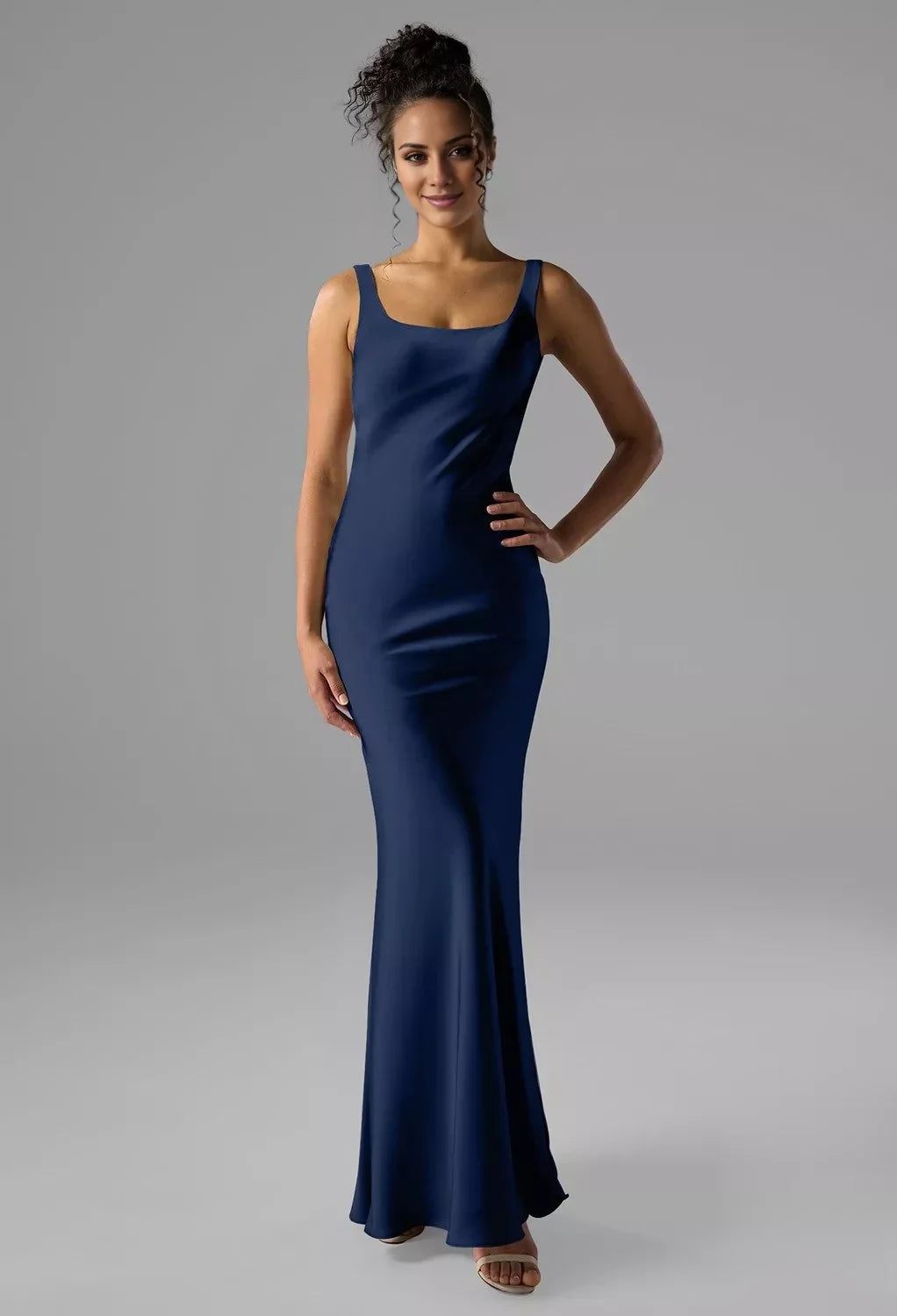 Mermaid Sleeveless Backless Floor-Length Wedding Dress - Chloe Dress