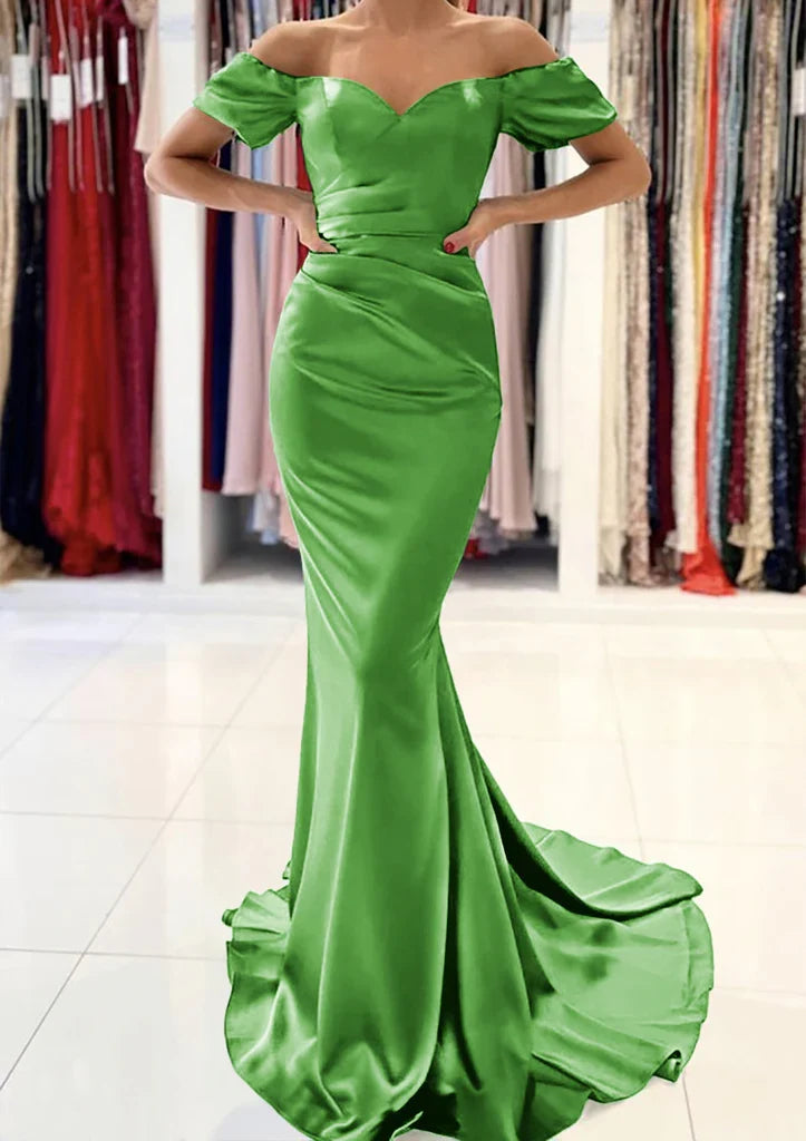 Mermaid Sweetheart Floor-Length Evening Dress - Chloe Dress