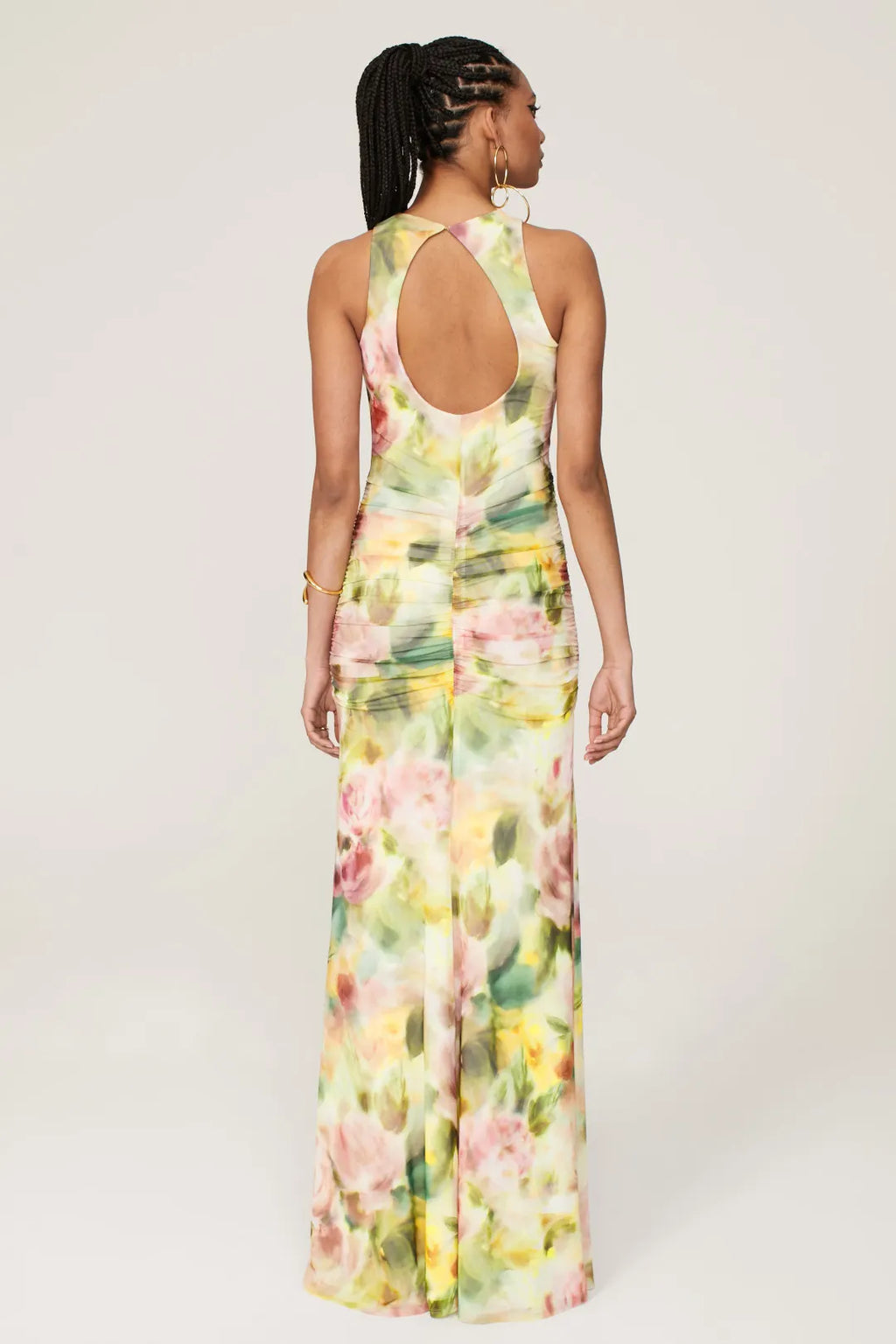 Mermaid High Neck Sleeveless High Slit Floor-Length Prom Dress - Chloe Dress