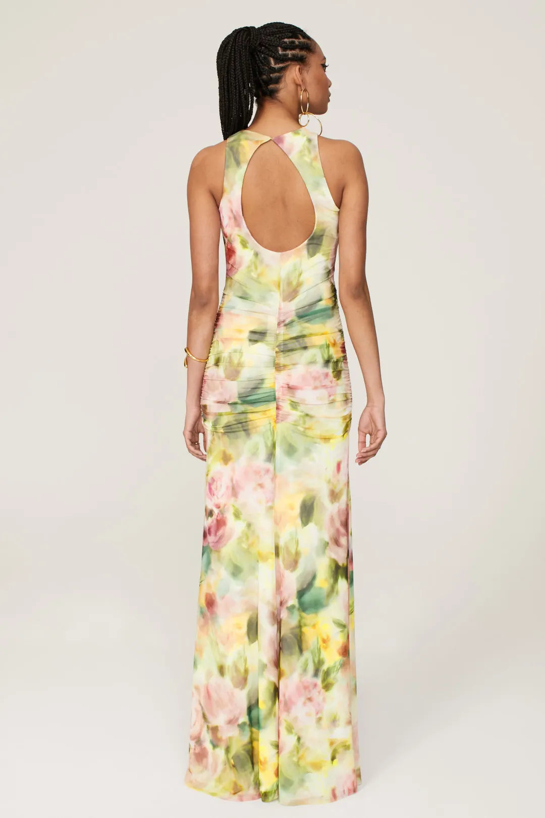 Mermaid High Neck Sleeveless High Slit Floor-Length Prom Dress - Chloe Dress