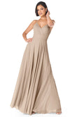 V-Neck Chiffon Cutout Wedding Dress - Chloe Dress