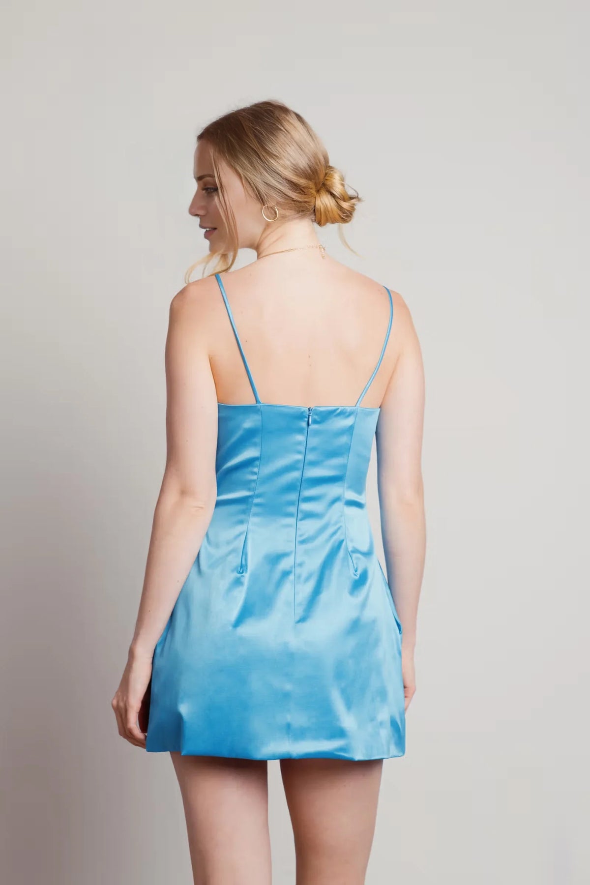 V-Neck Mini Homecoming Dress - Chloe Dress