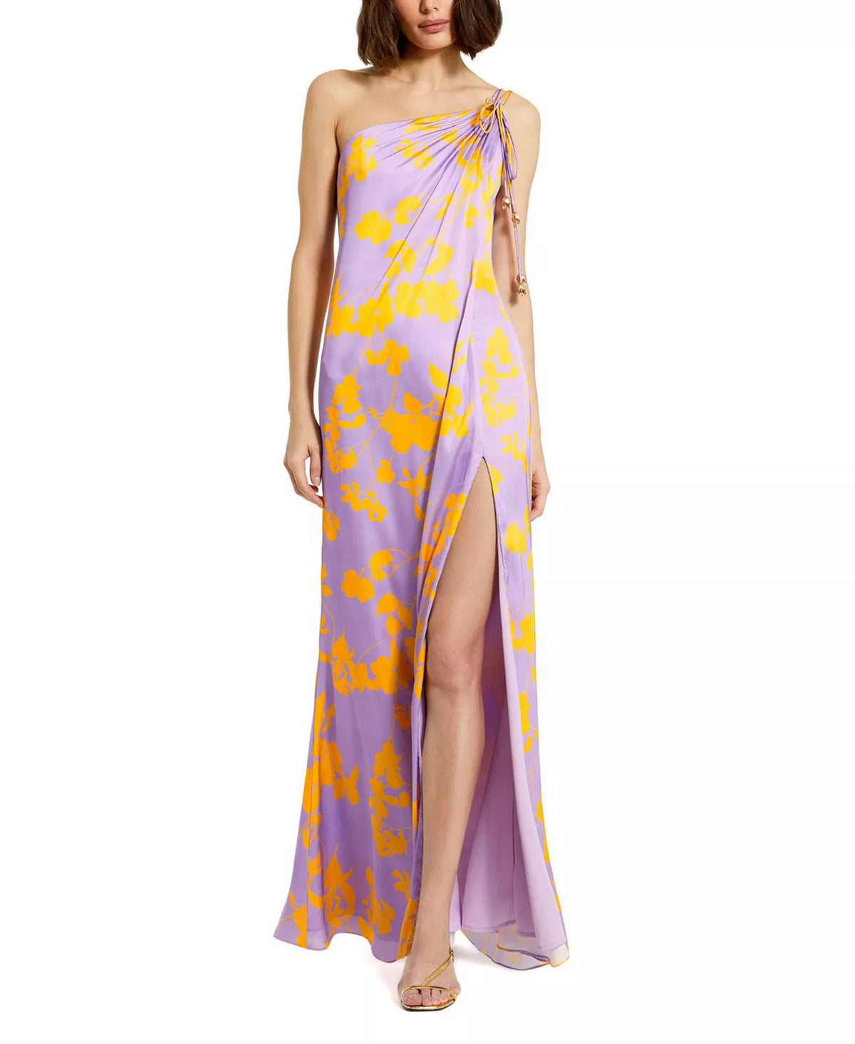 Mermaid One-Shoulder High Slit Floor-Length Prom Dress - Chloe Dress
