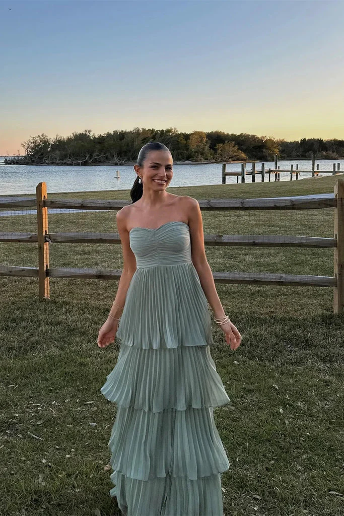 A-Line Sweetheart Floor-Length Evening Dress - Chloe Dress