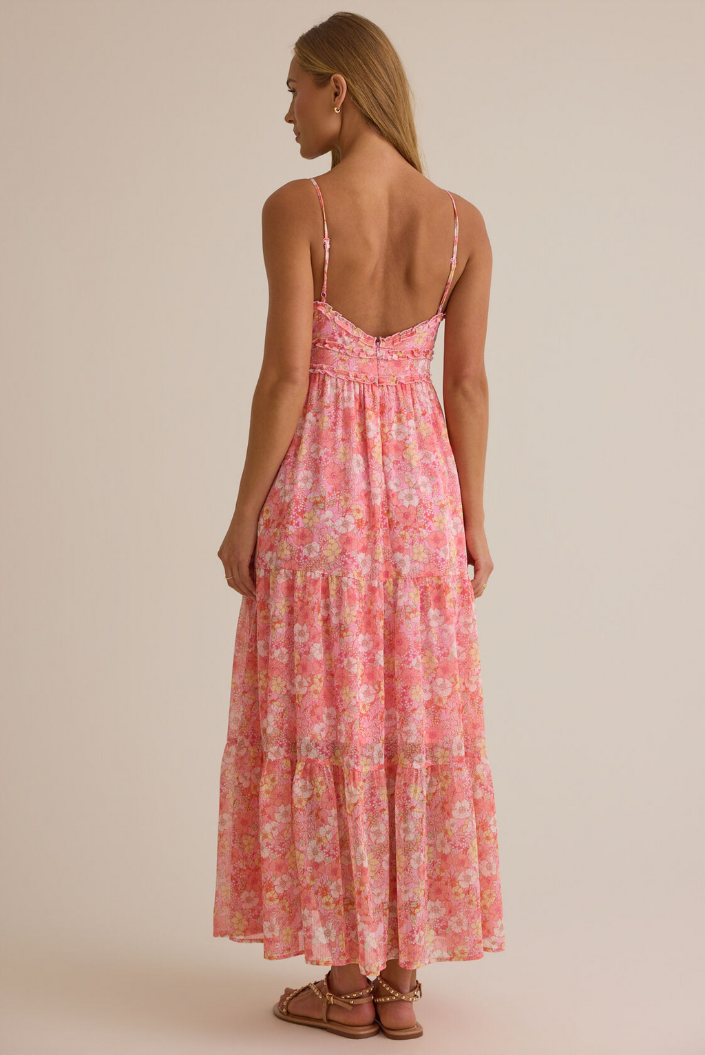 Sweetheart Tiered Floor-Length Prom Dress - Chloe Dress