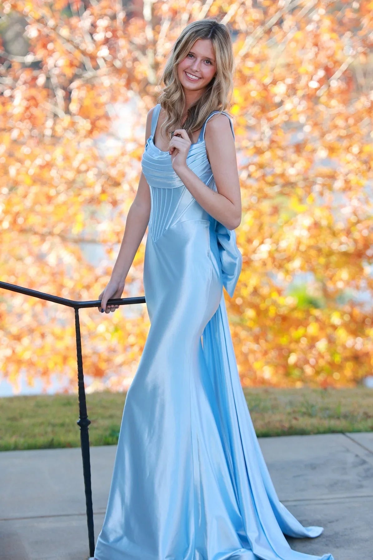 Mermaid Sweetheart High Slit Floor-Length Evening Dress - Chloe Dress