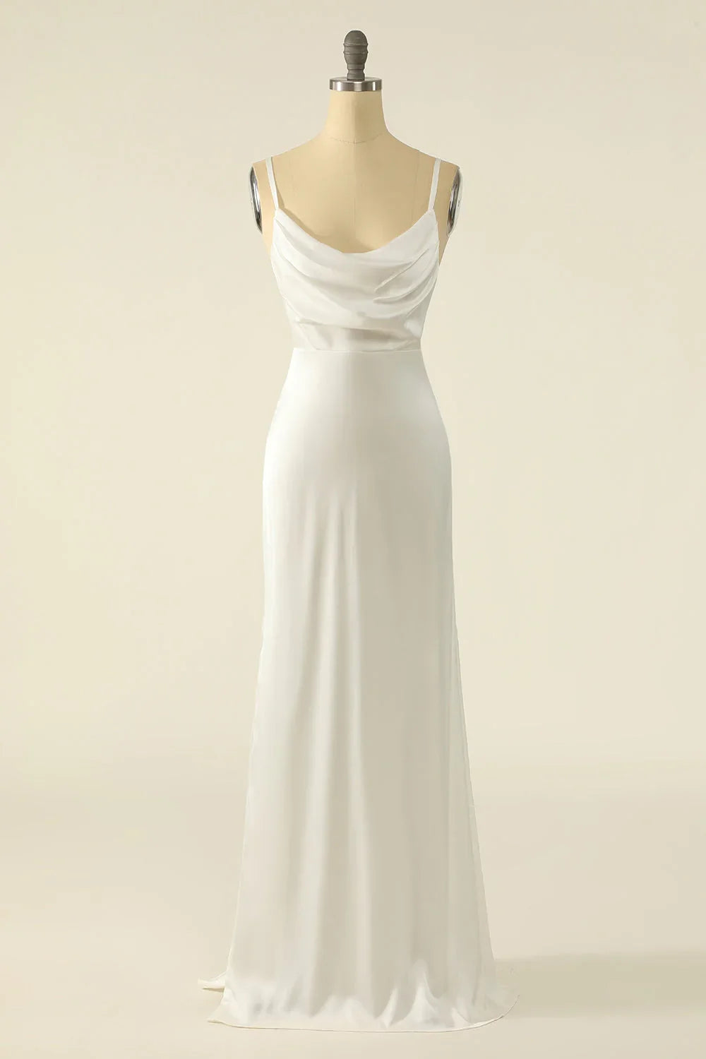 Satin Mini Wedding Dress - Chloe Dress
