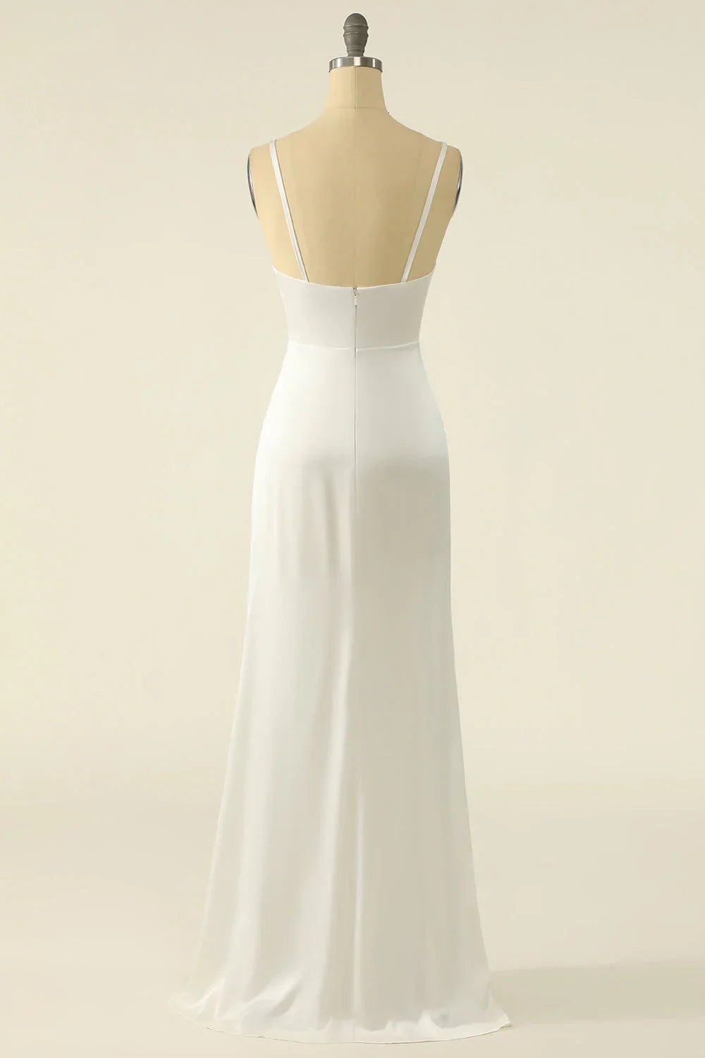 Satin Mini Wedding Dress - Chloe Dress