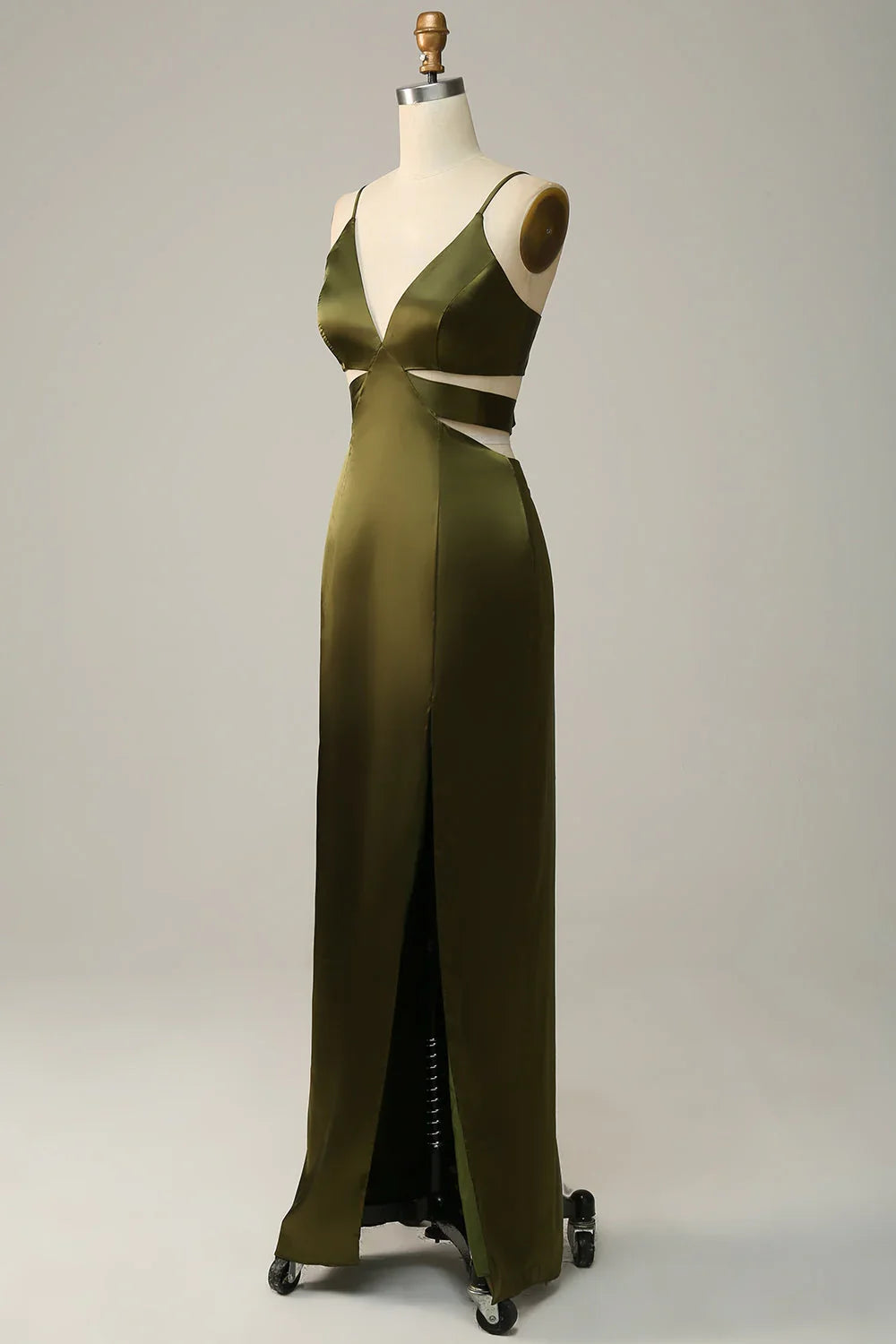 High Slit Wedding Dress - Chloe Dress