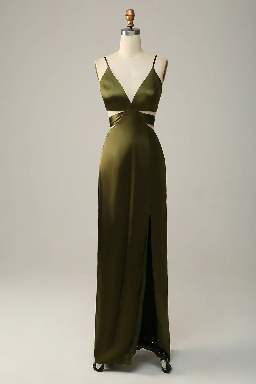 High Slit Wedding Dress - Chloe Dress