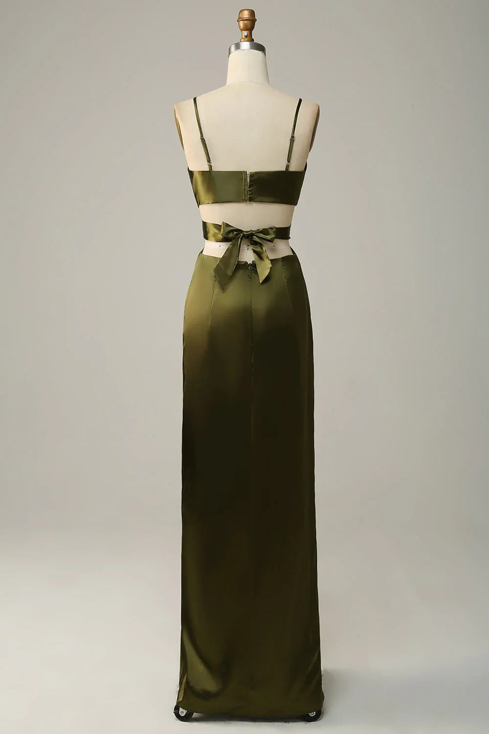 High Slit Wedding Dress - Chloe Dress