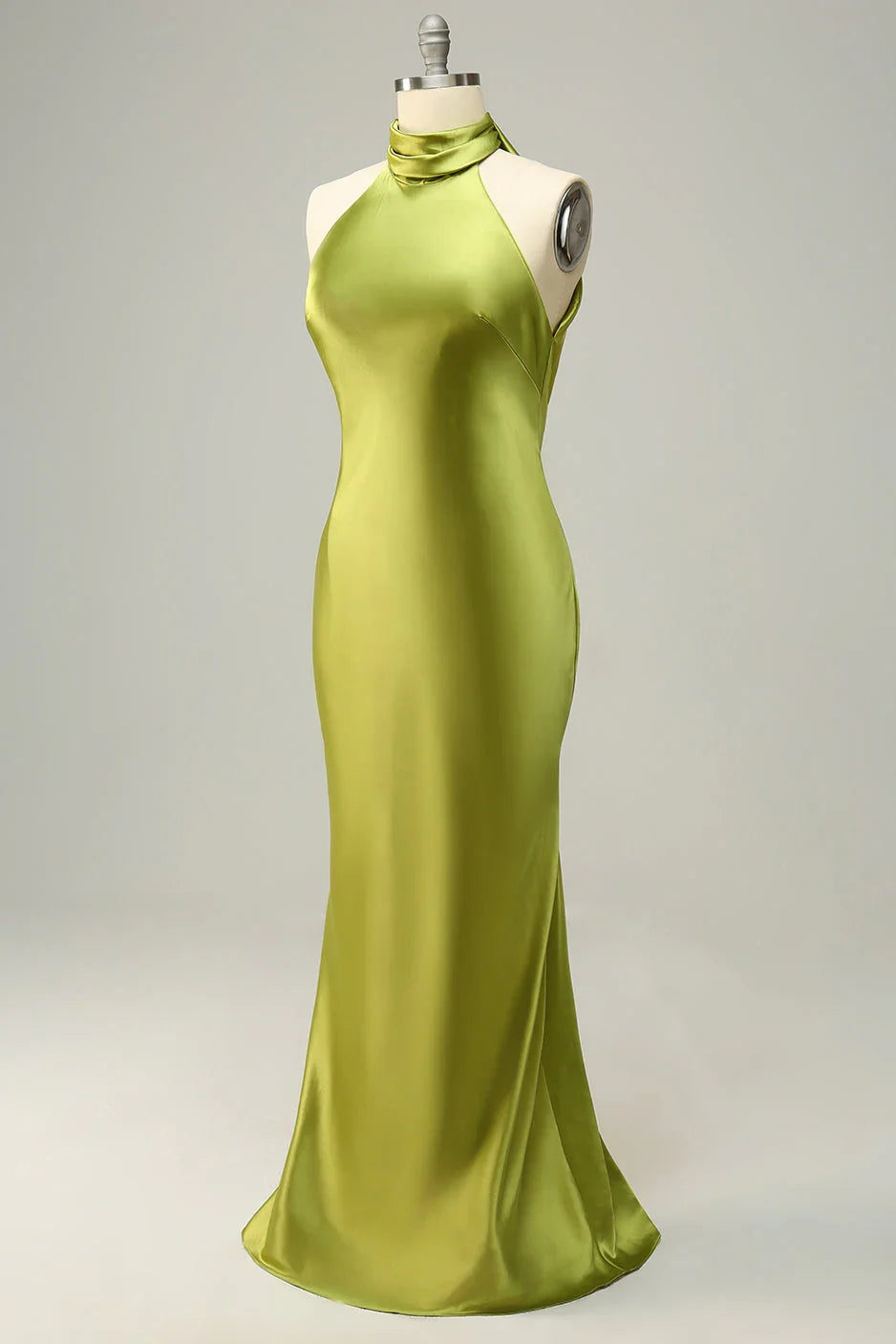 Green Backless Wedding Dress - Chloe Dress