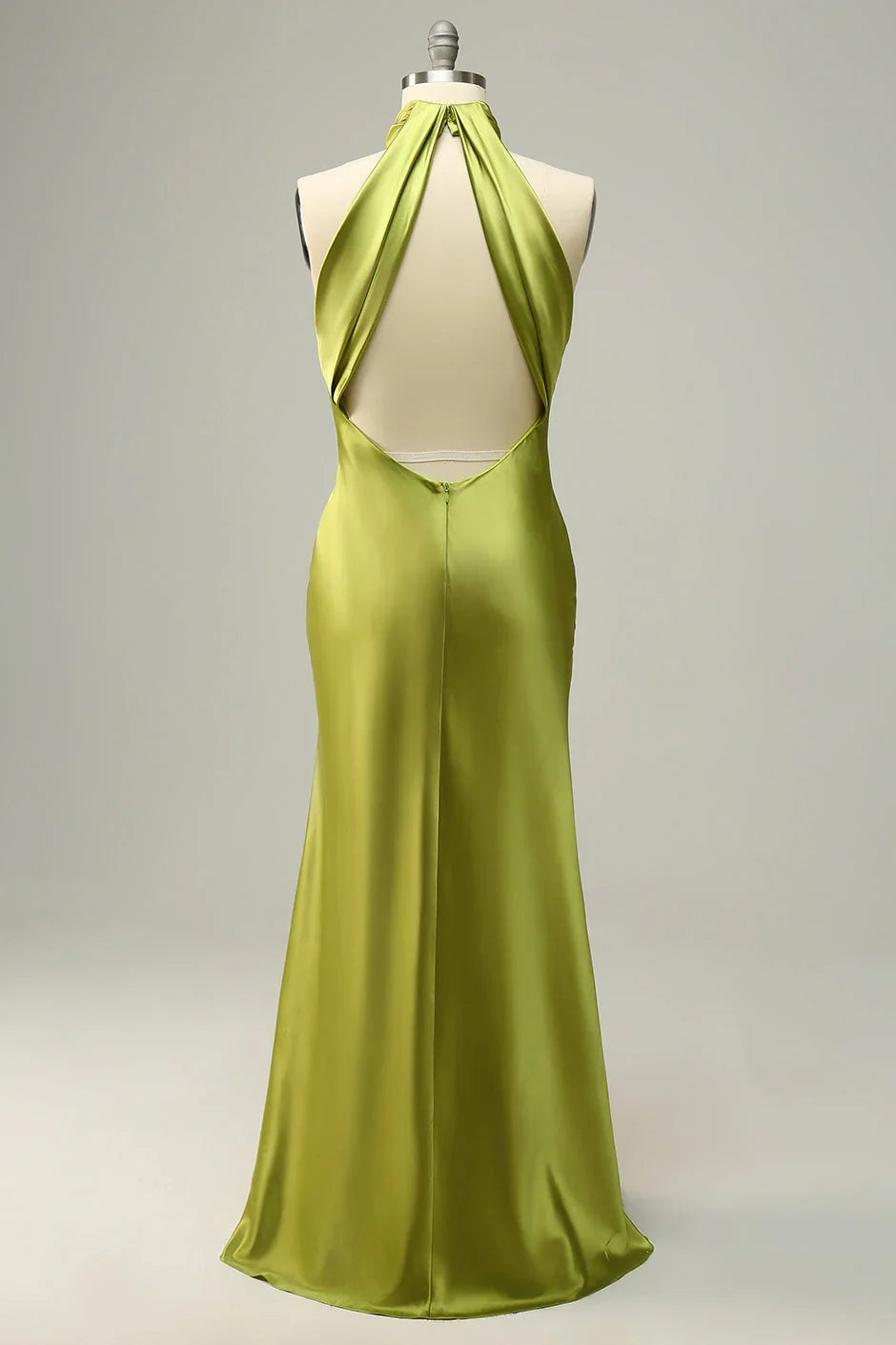 Green Backless Wedding Dress - Chloe Dress