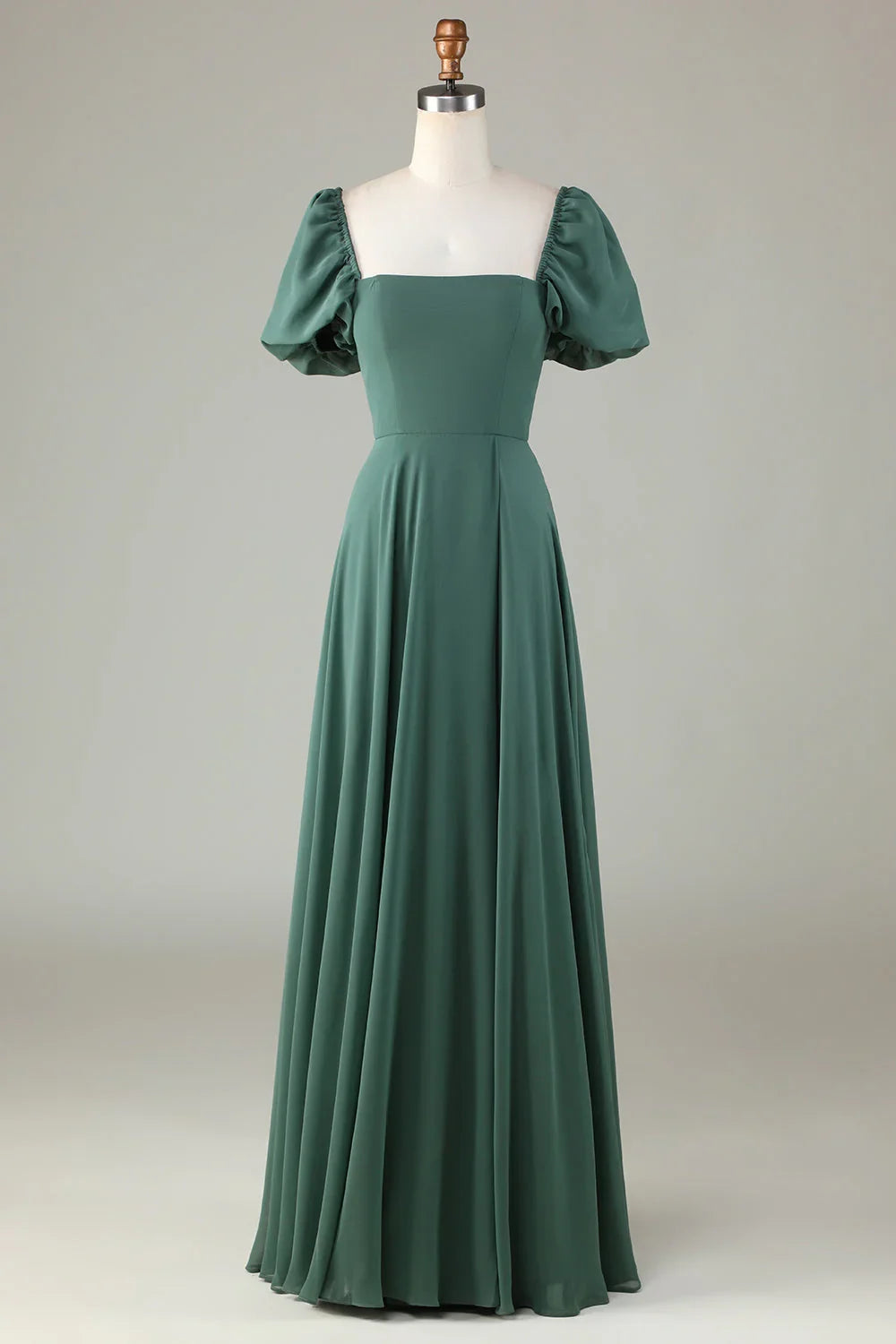 Chiffon Bubble Wedding Dress - Chloe Dress