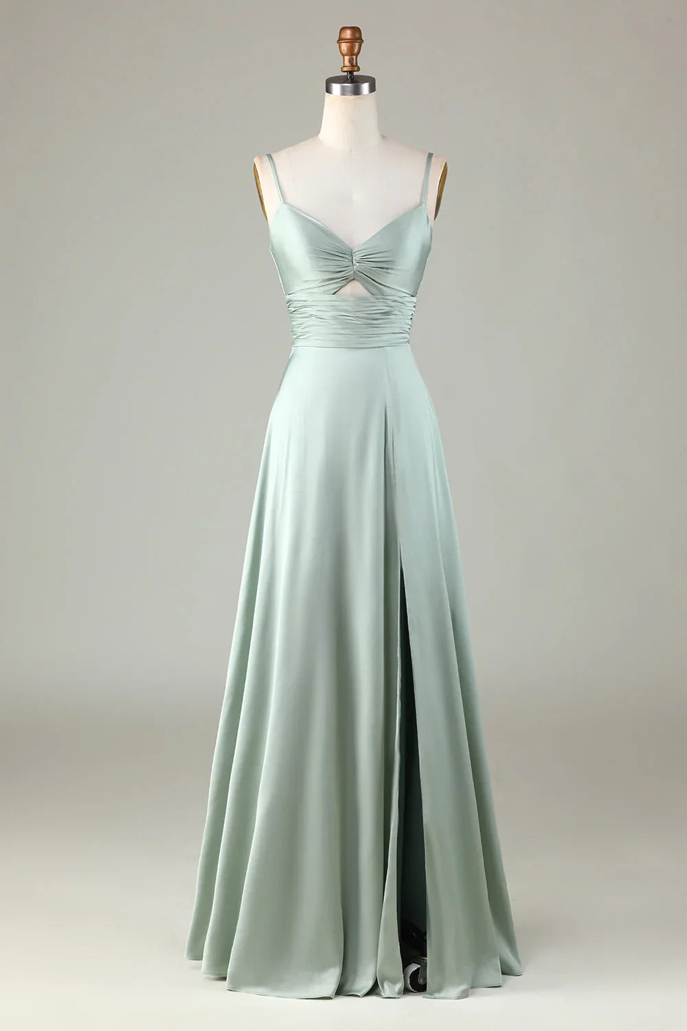 High Slit Wedding Dress - Chloe Dress