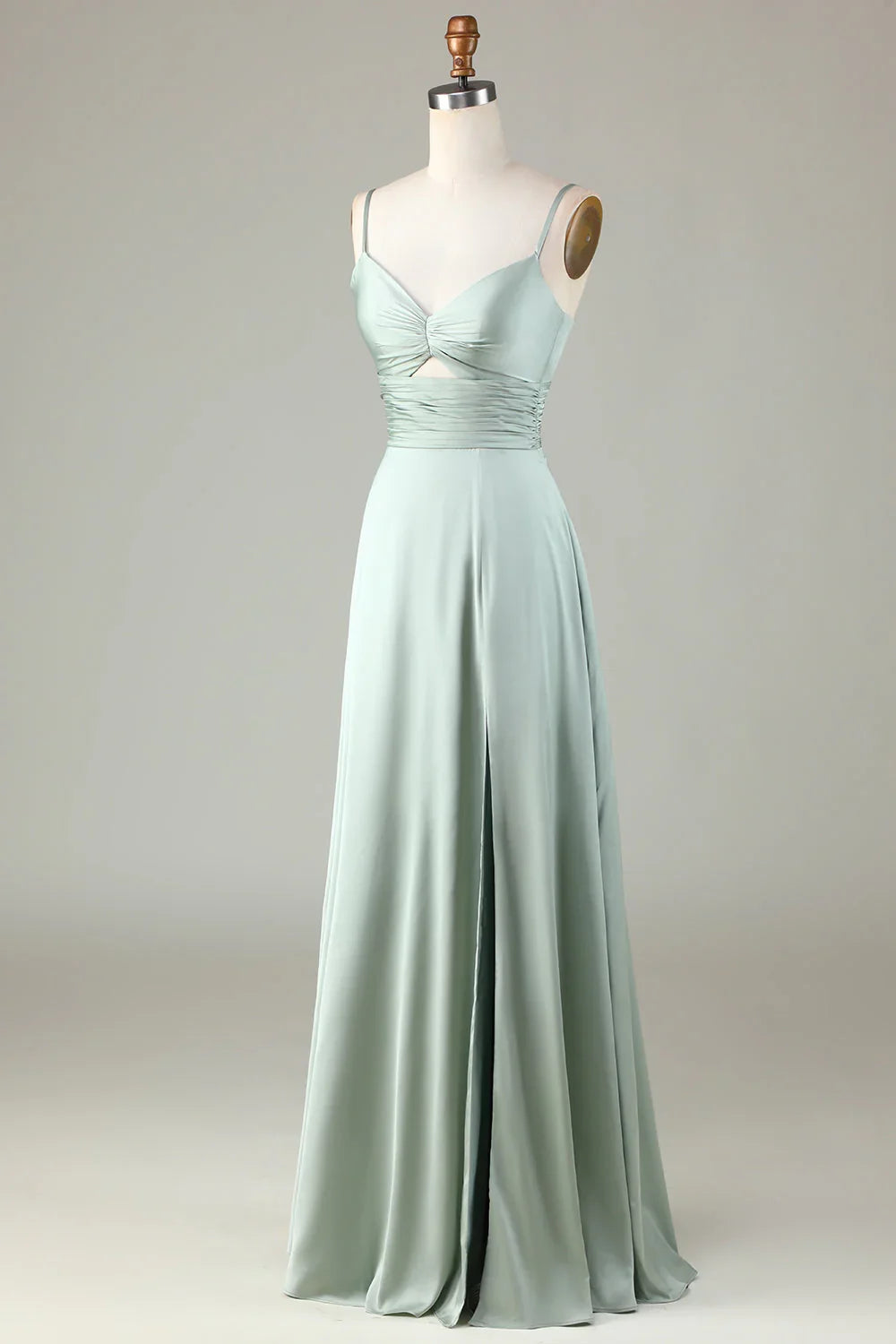 High Slit Wedding Dress - Chloe Dress
