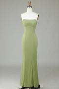 Green Strapless Wedding Dress - Chloe Dress
