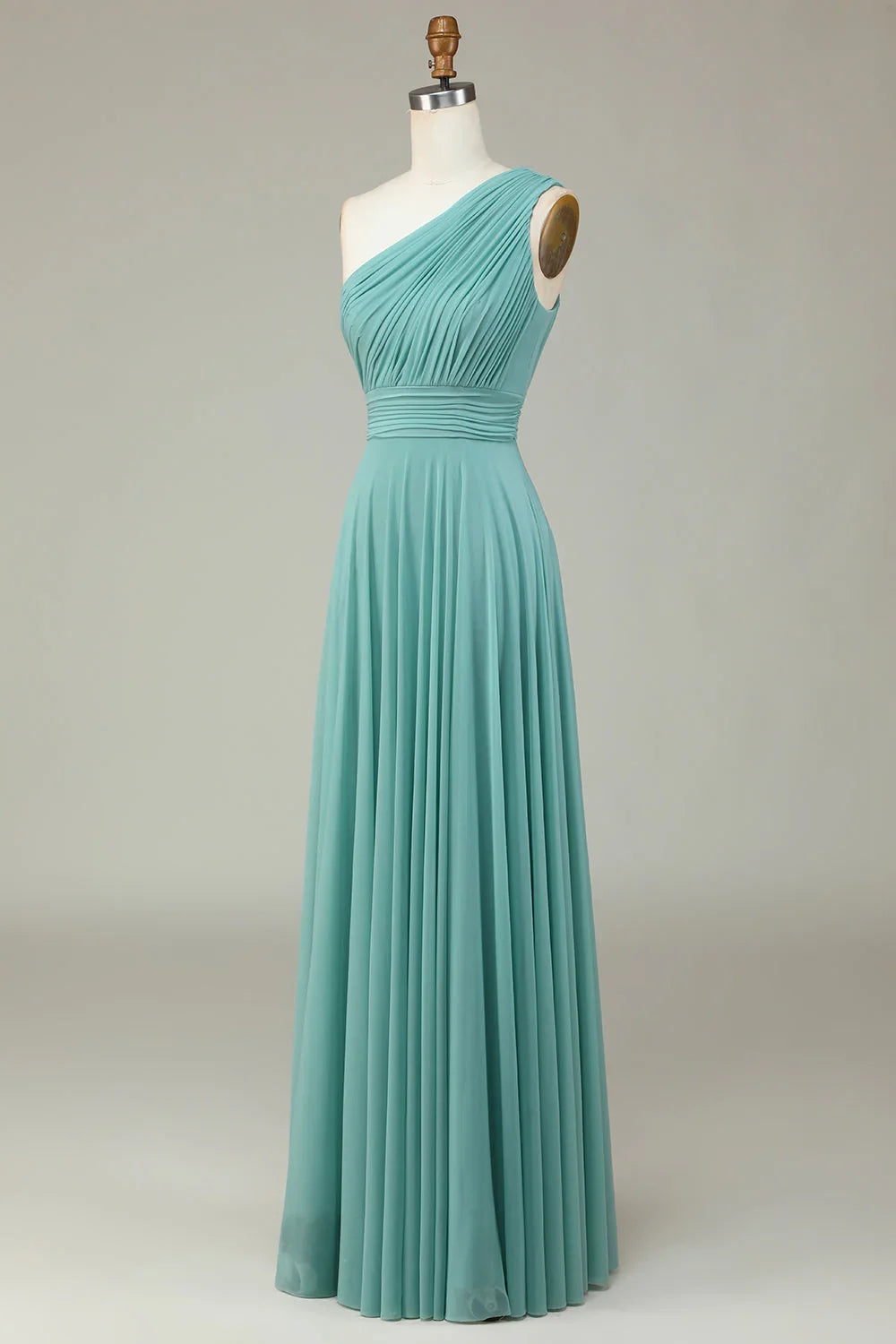 One-Shoulder Wedding Dress - Chloe Dress