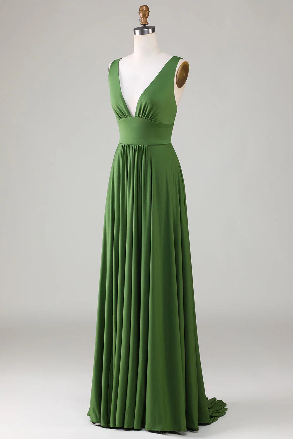 V-Neck Sleeveless Wedding Dress - Chloe Dress