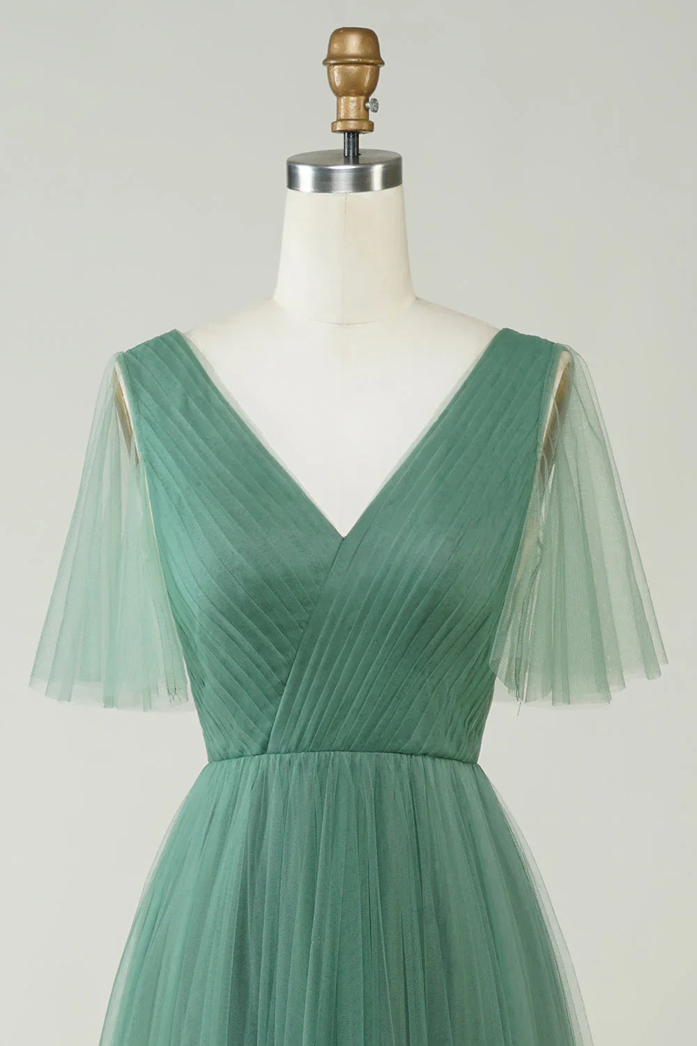 A-Line V-Neck Backless Wedding Dress - Chloe Dress