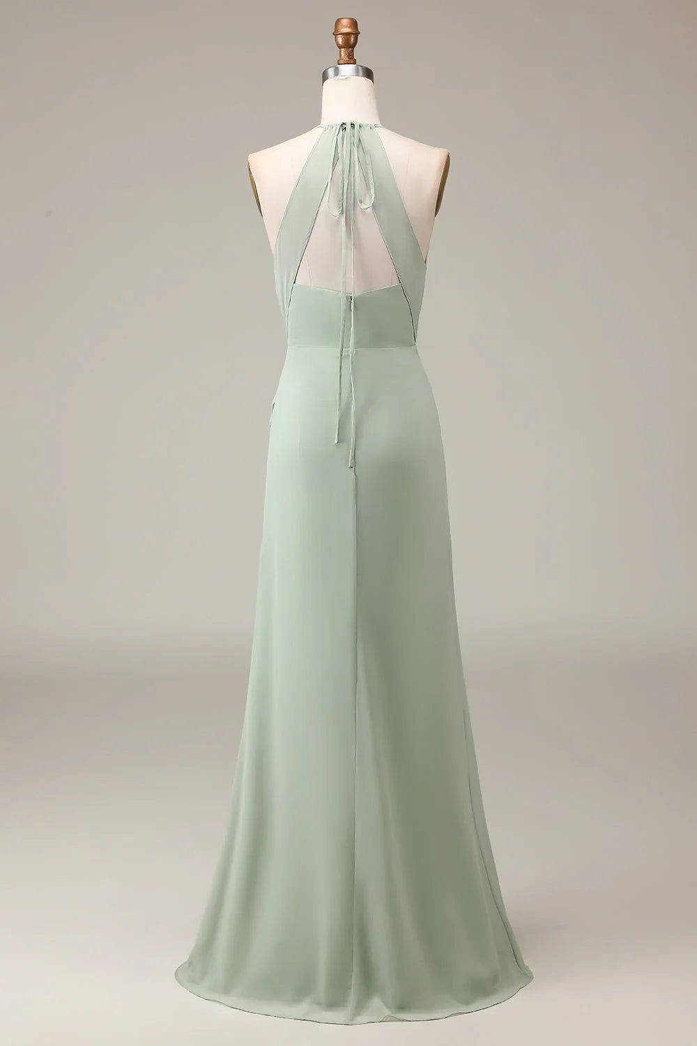 High Slit Wedding Dress - Chloe Dress