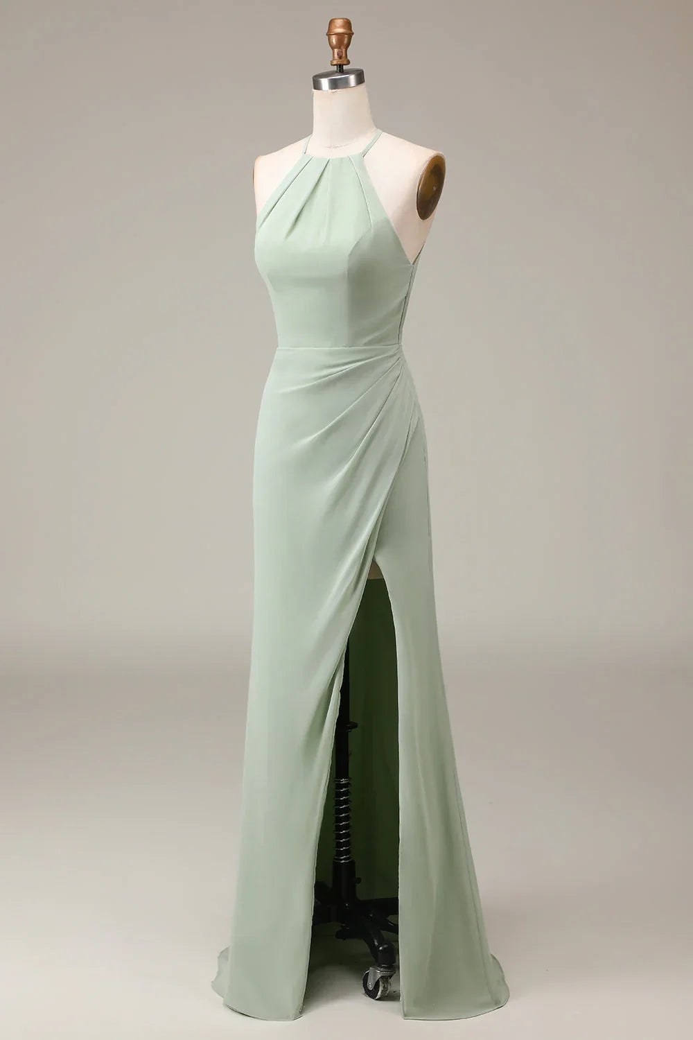 High Slit Wedding Dress - Chloe Dress