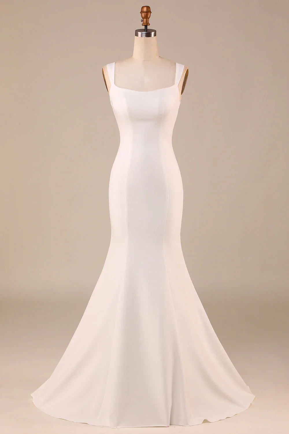 Ivory Floor-Length Wedding Dress - Chloe Dress