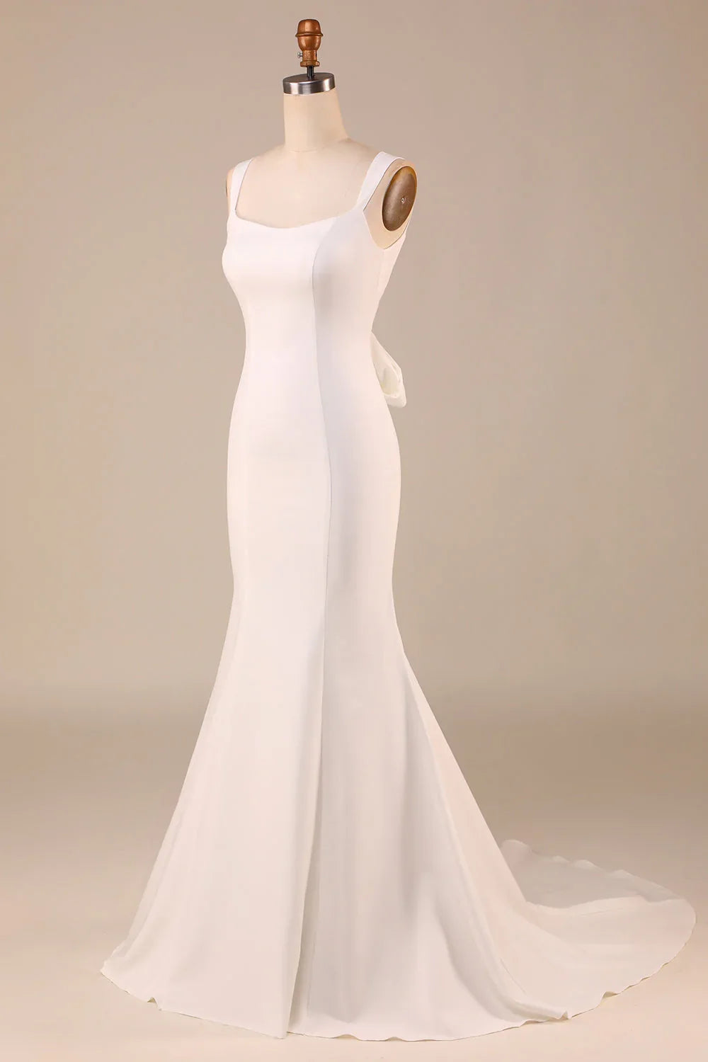 Ivory Floor-Length Wedding Dress - Chloe Dress