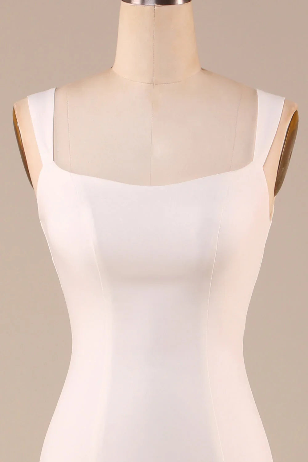 Ivory Floor-Length Wedding Dress - Chloe Dress