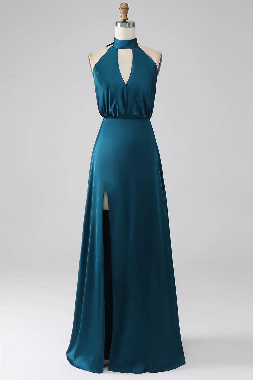 High Slit Wedding Dress - Chloe Dress