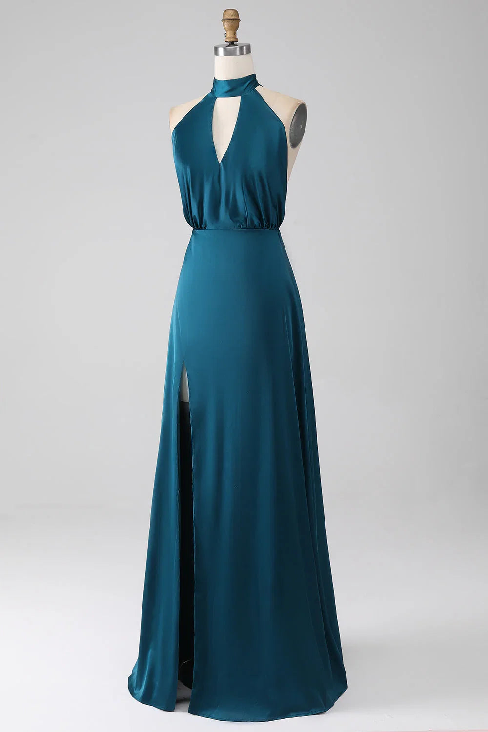 High Slit Wedding Dress - Chloe Dress