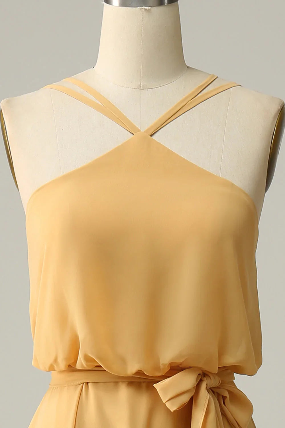 Yellow A-Line Wedding Dress - Chloe Dress