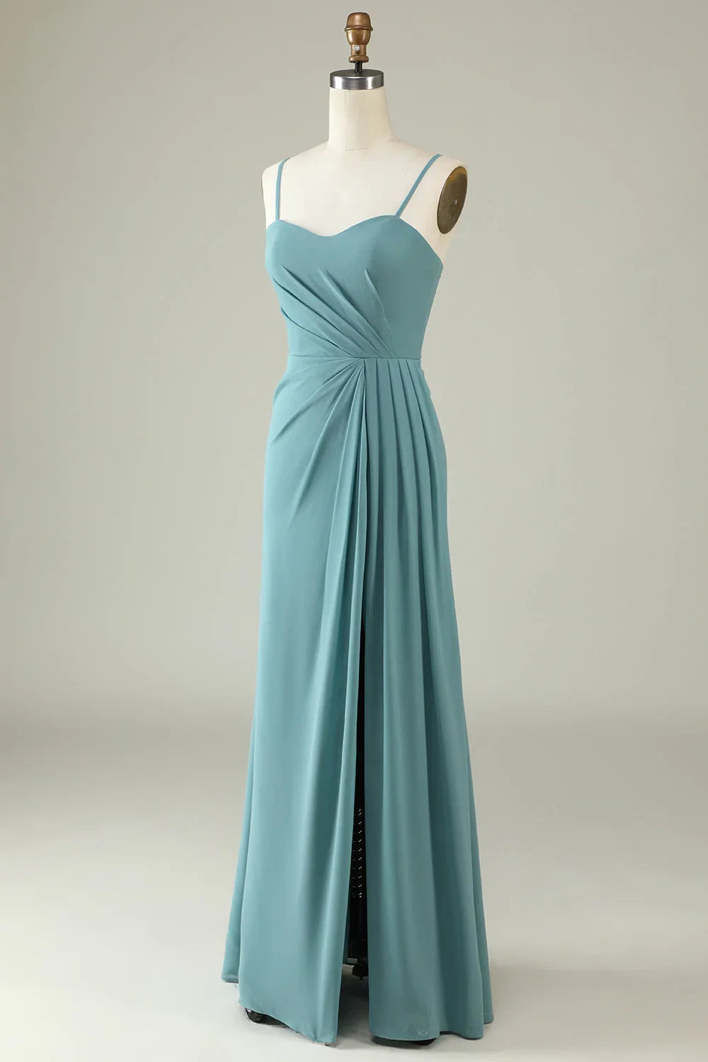 Green Chiffon Wedding Dress - Chloe Dress