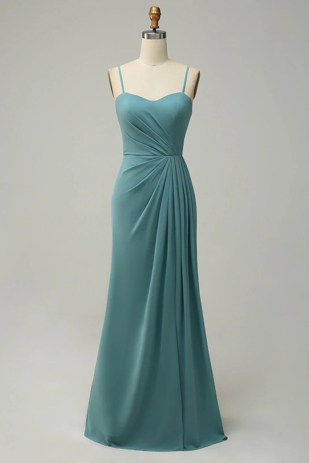 Green Chiffon Wedding Dress - Chloe Dress
