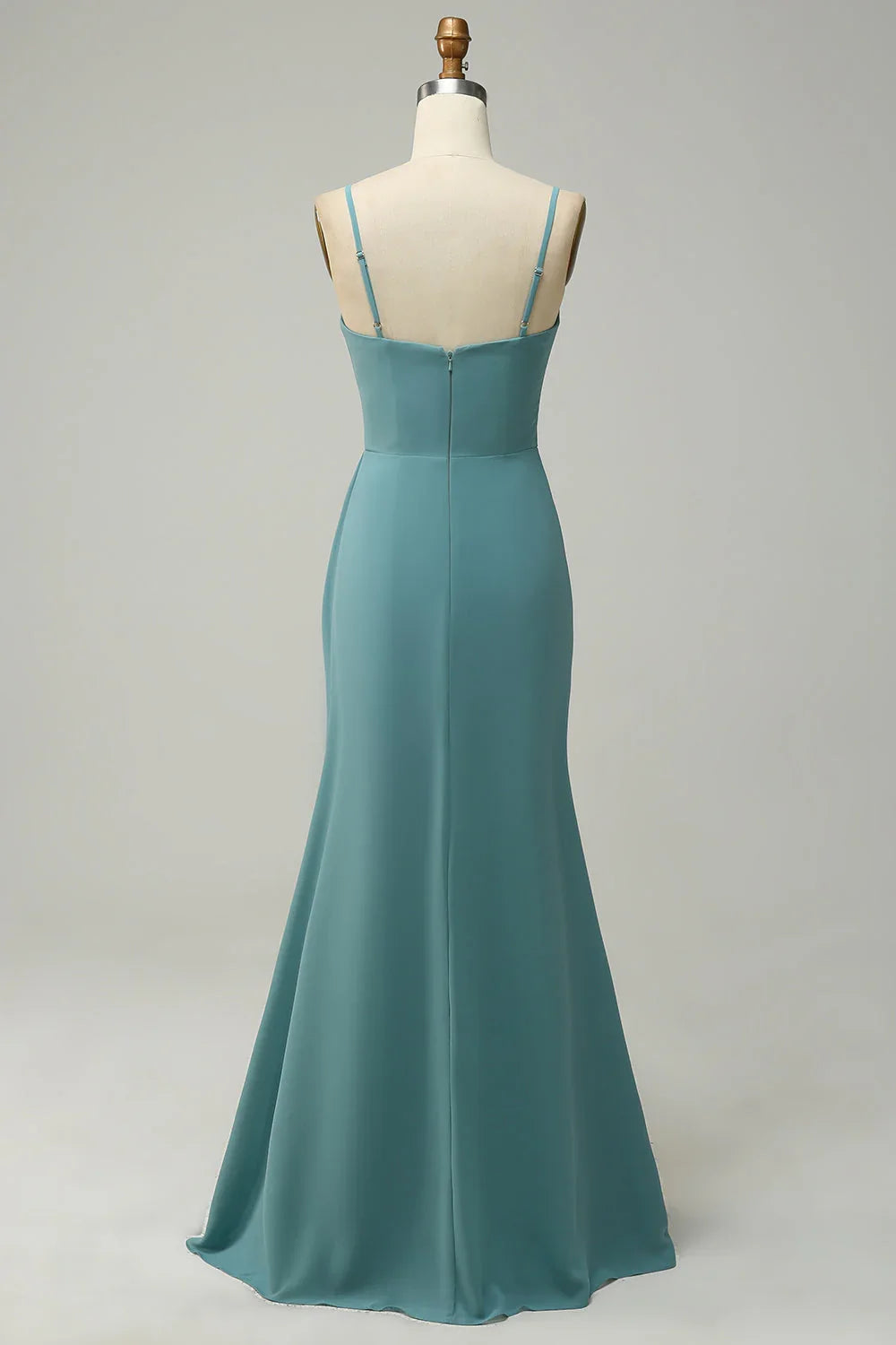 Green Chiffon Wedding Dress - Chloe Dress
