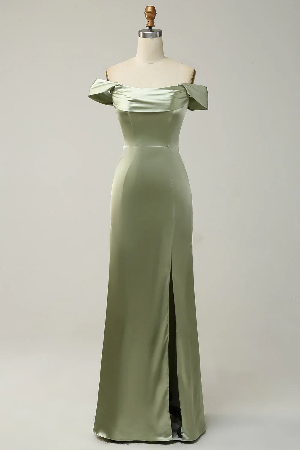 Green Mermaid Wedding Dress - Chloe Dress