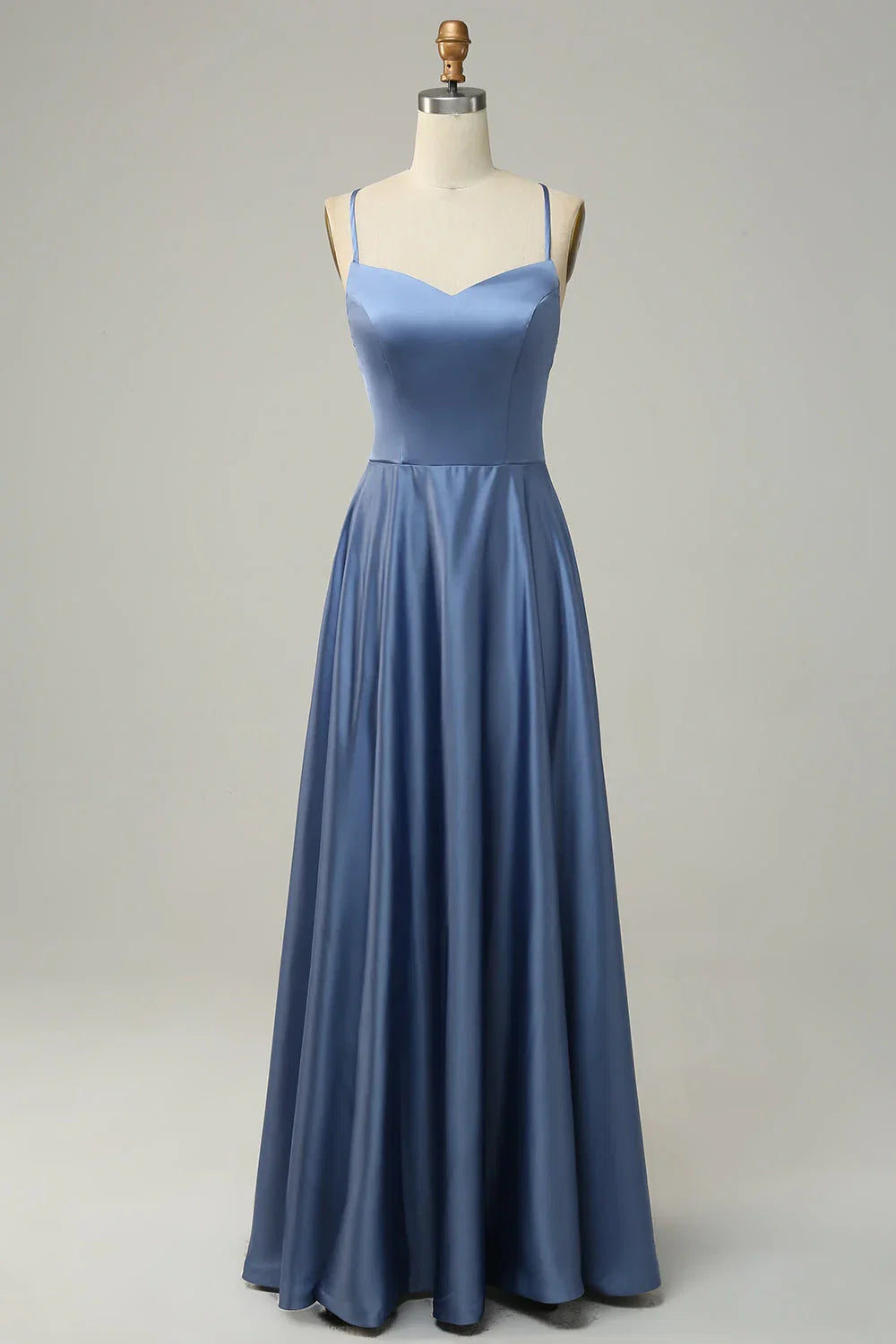 Blue A-Line Wedding Dress - Chloe Dress