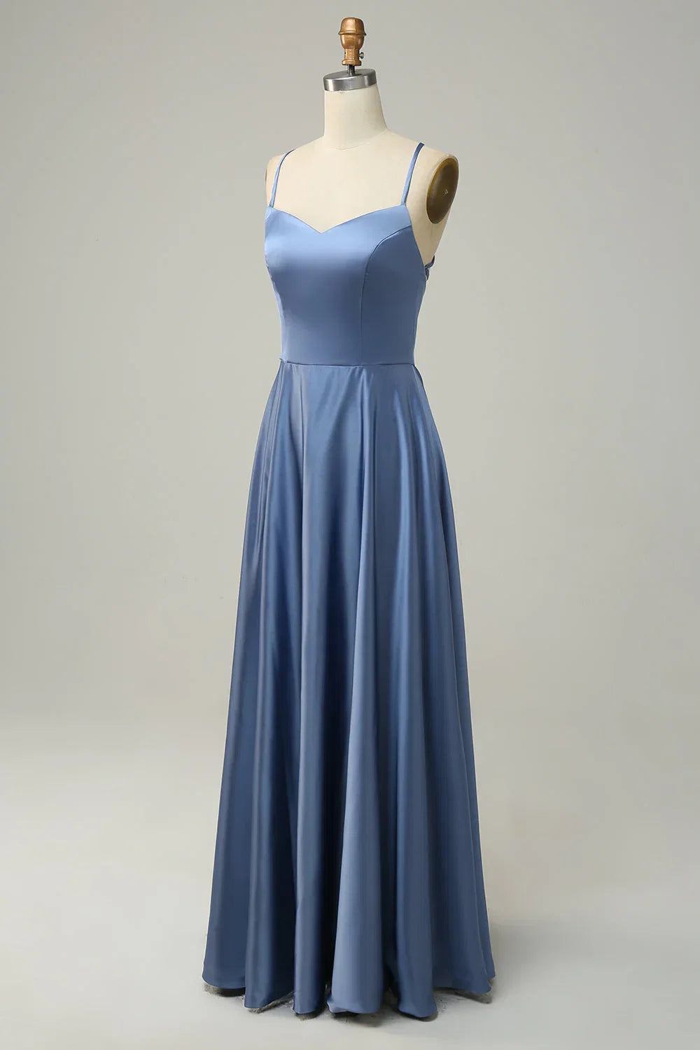 Blue A-Line Wedding Dress - Chloe Dress