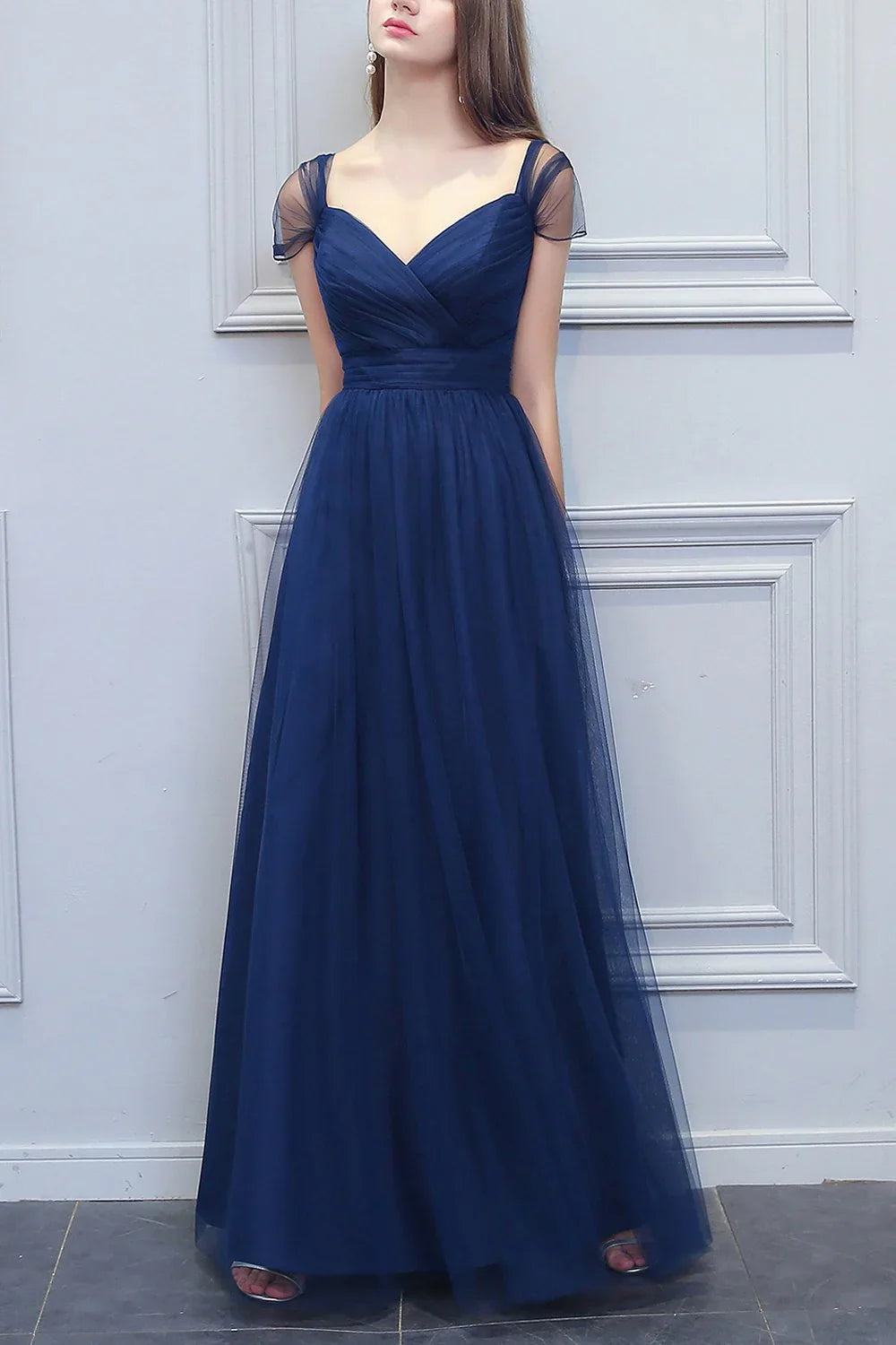V-Neck Wedding Dress - Chloe Dress
