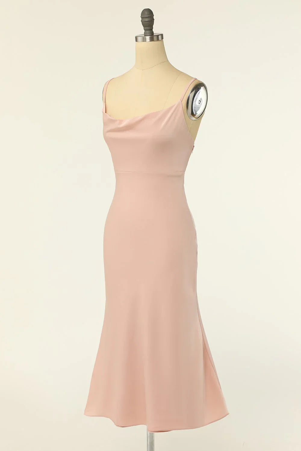 Sheath Spaghetti Strap Wedding Dress - Chloe Dress